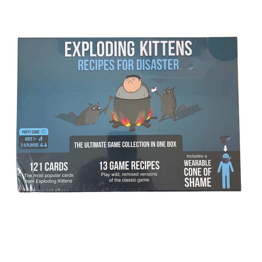 Exploding Kittens Ultimate Game‎ Collection Party Game, Recipes for Disaster